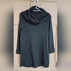 Women's Knit Oversized Turtleneck Dress - size S